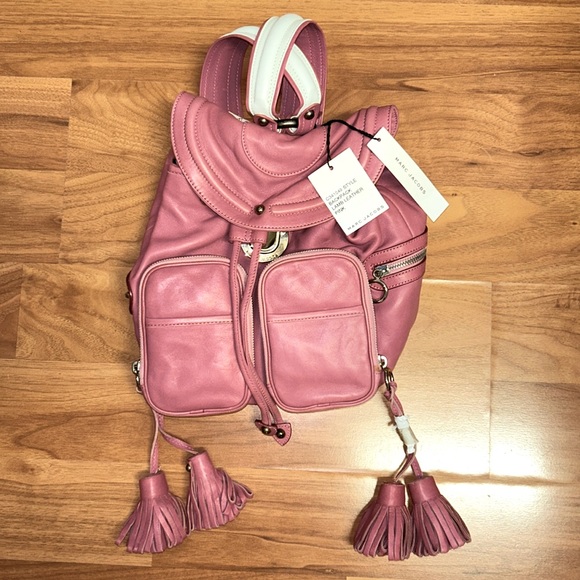 NWT Marc Jacobs Lamb Leather Backpack - Picture 1 of 16